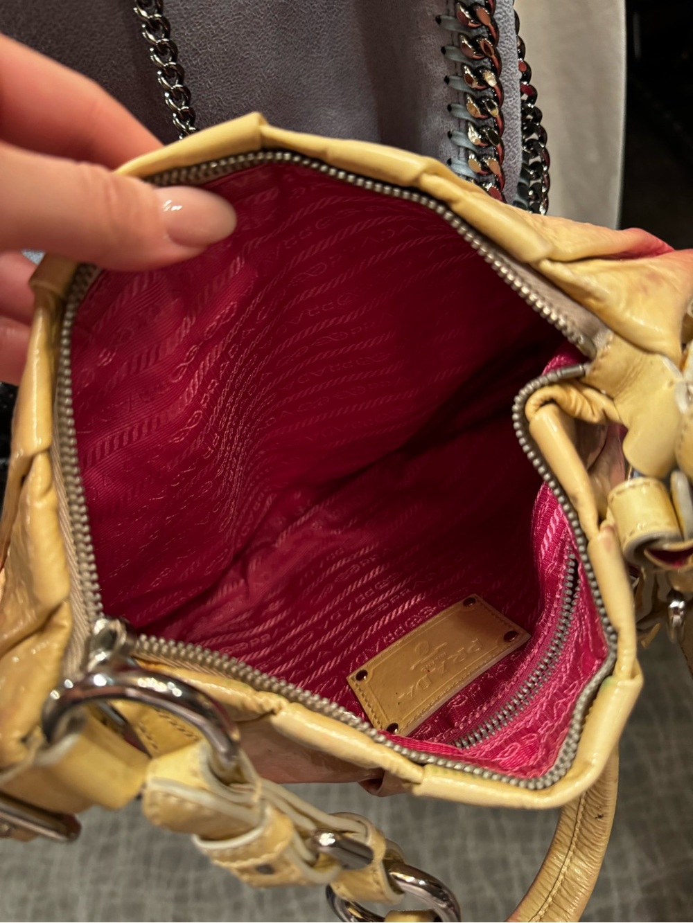Prada Ombre Leather Shoulder Bag - Picture 4 of 5